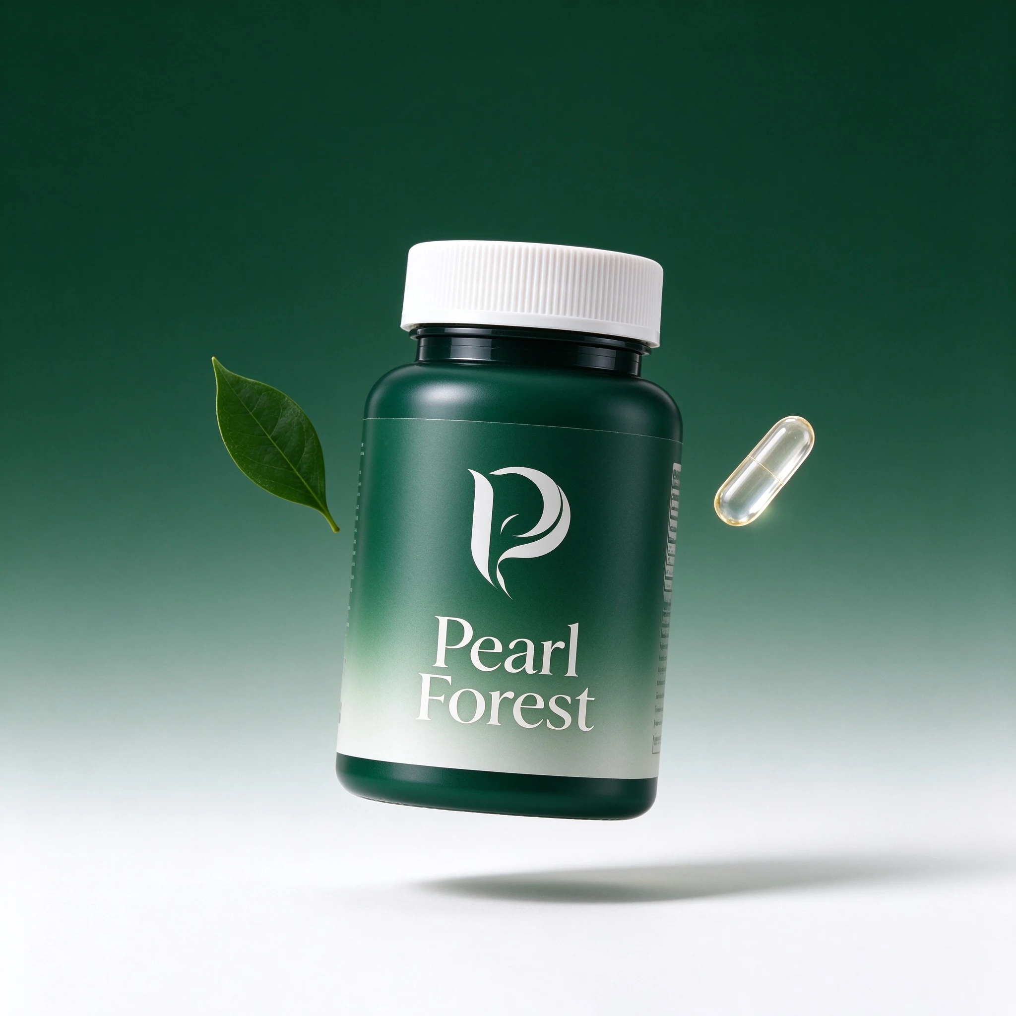 Pearl Forest 保健品主视觉