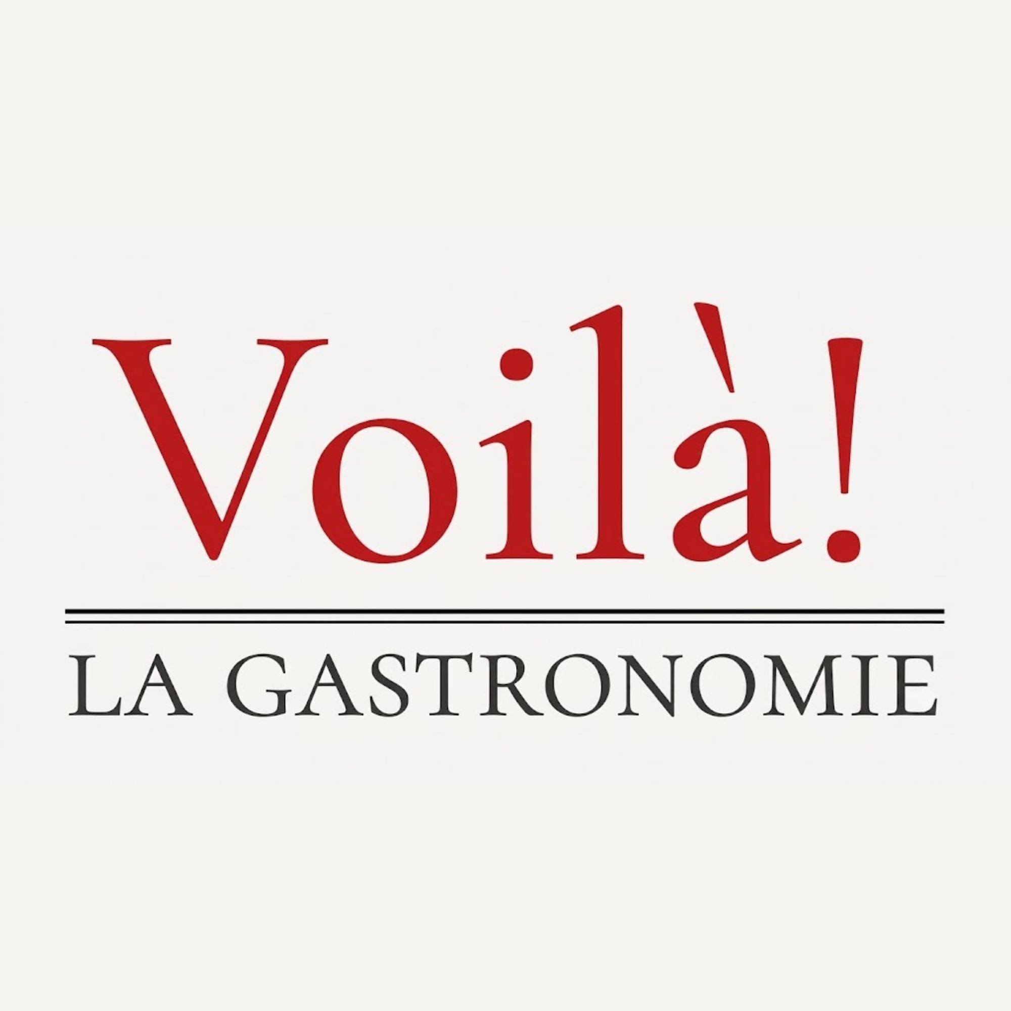 VOILÀ! LA GASTRONOMIE商标图样